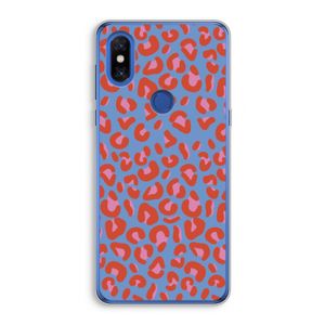 Leopard blue: Xiaomi Mi Mix 3 Transparant Hoesje