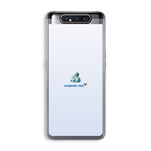MSN: Samsung Galaxy A80 Transparant Hoesje