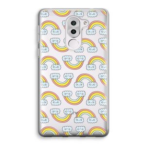 Regenboog: Honor 6X Transparant Hoesje