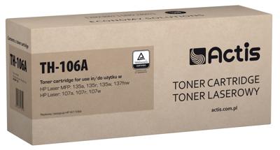Actis TH-106A tonercartridge (vervanging HP W1106A; Standaard; 1000 pagina's; zwart)