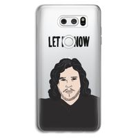 Let It Snow: LG V30 Transparant Hoesje