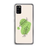 Beleaf in you: Samsung Galaxy A41 Transparant Hoesje
