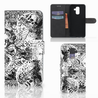 Telefoonhoesje met Naam Samsung Galaxy A6 Plus 2018 Skulls Angel - thumbnail