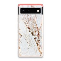 Goud marmer: Google Pixel 6 Transparant Hoesje