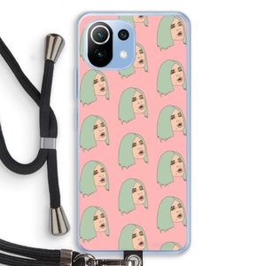 King Kylie: Xiaomi Mi 11 Lite Transparant Hoesje met koord