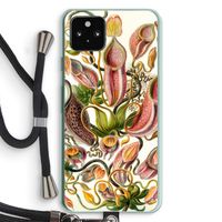 Haeckel Nepenthaceae: Pixel 5a 5G Transparant Hoesje met koord