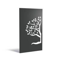 Sfeerpaneel staal VPA8.1 ABSTRACT 110 x 5 x 180 cm