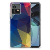 Motorola Moto G72 | TPU Hoesje | Polygon Dark
