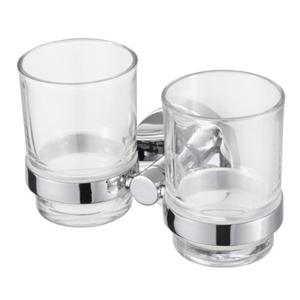 Haceka Pro2000 Dubbele glashouder chroom 1190855