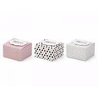 Snoep/bonbon doosjes - met stippen - 6x stuks - kleurenmix - bedankje/verjaardag