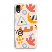 Abstract: iPhone XR Volledig Geprint Hoesje