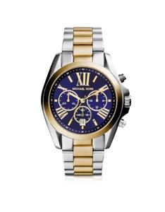 Michael Kors Dames Bradshaw tweekleurig chronograaf horloge MK5976