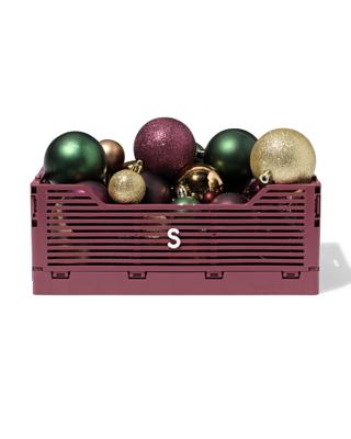 HEMA Klapkrat letterbord recycled S bordeaux