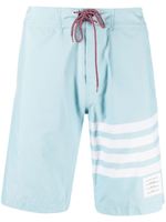 Thom Browne short à 4 bandes signature - Bleu