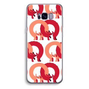 Dogs: Samsung Galaxy S8 Plus Transparant Hoesje
