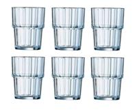 Arcoroc Tumbler Norvege - Gehard Glas - 200 ml - 6 stuks