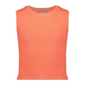 Geisha zomer top meisjes - rib cropped - oranje