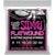 Ernie Ball 2593 Super Slinky Flatwound 09 - 42 snarenset voor gitaar