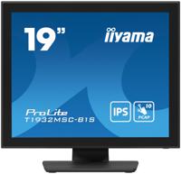 Iiyama ProLite T1932MSC-B1S Touchscreen monitor Energielabel: E (A - G) 48.3 cm (19 inch) 1280 x 1024 Pixel 5:4 14 ms HDMI, DisplayPort, Audio-Line-out, VGA