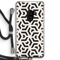 Crazy pattern: Xiaomi Mi Mix 2 Transparant Hoesje met koord