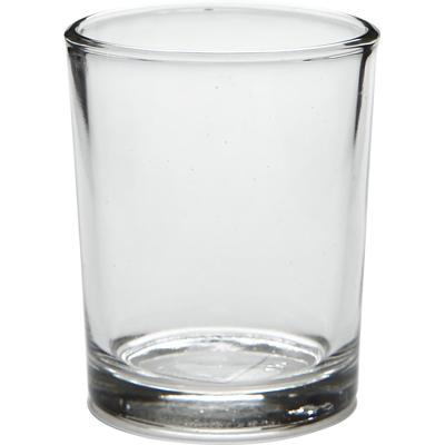 Creativ Company Waxinelicht, h: 6,5 cm, d 4,5-5,5 cm, 120 ml, 12 stuk/ 1 doos