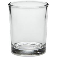 Creativ Company Waxinelicht, h: 6,5 cm, d 4,5-5,5 cm, 120 ml, 12 stuk/ 1 doos