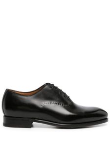 Bontoni chaussures oxford en cuir à lacets - Noir