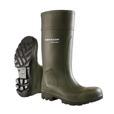 Dunlop D460933 Purofort Professional (onbeveiligd) | Donkergroen | Maat 47 - 15.032.038.47