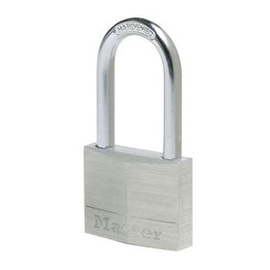 Masterlock 40mm - 38mm hardened steel shackle, 6mm diam. - double locking - 4-pin - 9140EURDLF