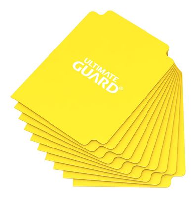 Ultimate Guard Card Dividers Standard Size (10) - Yellow Ultimate Guard Card Dividers Standard Size (10) - Yellow