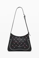 Kleine geperforeerde tas met leereffect - BLACK - U Kleine geperforeerde tas met leereffect - BLACK - U