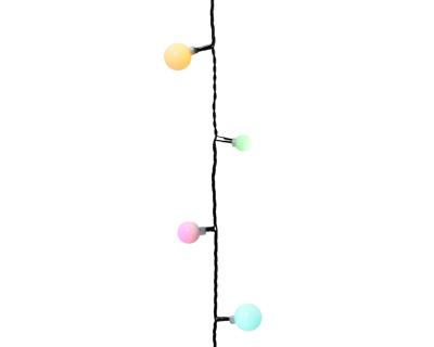 LED cherry lights l9m zwrt/soft mlt kerst - Lumineo