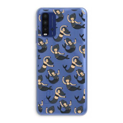 Zeemeermin: Xiaomi Redmi 9T Transparant Hoesje