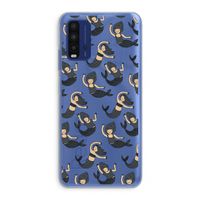 Zeemeermin: Xiaomi Redmi 9T Transparant Hoesje