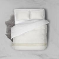 Dekbedovertrek McGregor - Tweepersoons (200x200 cm) - Off-white Katoen - Dessin: Patroon - McGregor - Dekbed-Discounter.nl