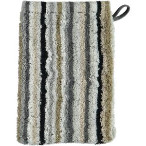 Cawö Cawö Lifestyle Streifen Washandje 7048 Kiezelsteen-37 16x22