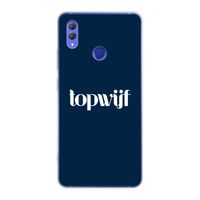 Topwijf Navy: Honor Note 10 Transparant Hoesje