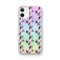 Musketon Unicorn: iPhone 12 mini Transparant Hoesje