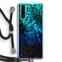 Vexx Black Mixtape: Huawei P30 Pro Transparant Hoesje met koord
