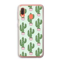 Cactus Lover: Samsung Galaxy A20e Transparant Hoesje