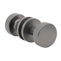 Aprile deurknop Tuja Titanium - Draaibaar/Draaibaar