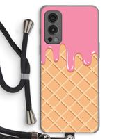 Ice cream: OnePlus Nord 2 5G Transparant Hoesje met koord