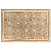 Beliani - MENGEN - Vloerkleed - Beige - 160 x 230 cm - Jute