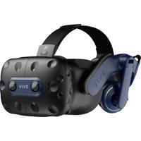 HTC VIVE PRO 2 Full Kit Virtual Reality bril Zwart (mat), Zwart/blauw Incl. controller, Met headset - thumbnail