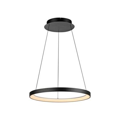 Paul Neuhaus Ronde hanglampHoop zwart - 2851-18
