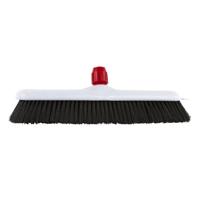 Zaalveger haar kunststof (50cm) + steelhouder