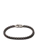 David Yurman bracelet Box Chain en acier inoxydable (5 mm) - Noir