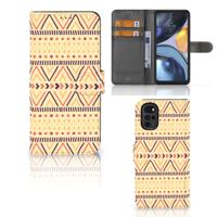 Motorola Moto G22 | Telefoon Hoesje | Aztec Yellow | Portemonnee hoesje