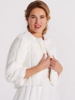 LILLY 09-3186-CR Bolero Kunstbont | Maat: S