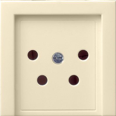 Gira inzetplaat telefonie creme wit